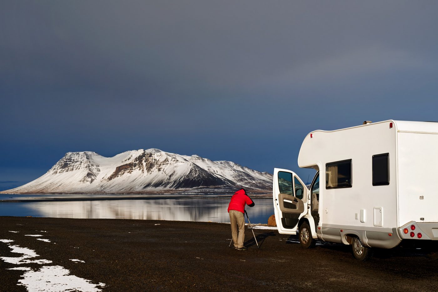 Wohnmobilurlaub im Schnee